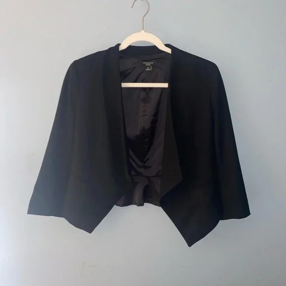 Ann Taylor Black Blazer size 2 Petite - Picture 3 of 10